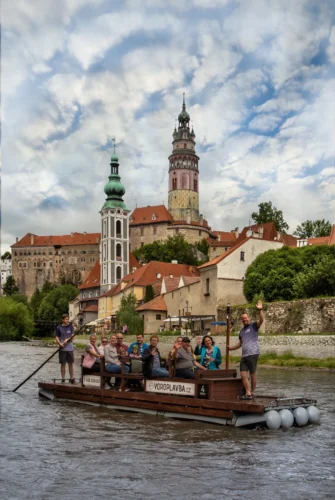 Voroplavba v Českém Krumlově ─ Pravidelná plavba