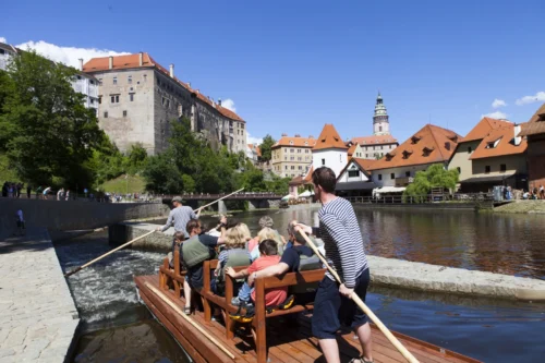 Voroplavba v Českém Krumlově ─ Pravidelná plavba