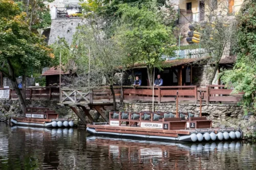 Voroplavba v Českém Krumlově ─ Pravidelná plavba