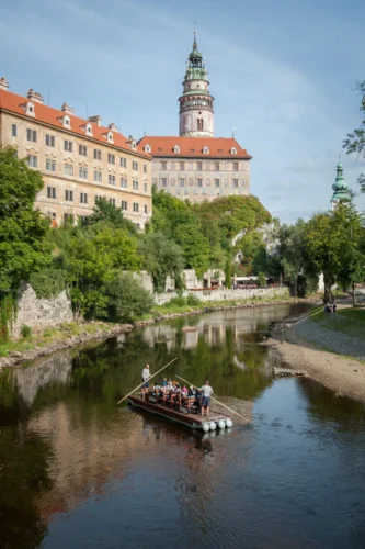 Voroplavba v Českém Krumlově ─ Pravidelná plavba