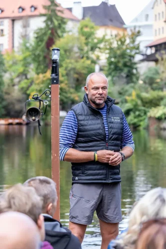 Voroplavba v Českém Krumlově ─ Pravidelná plavba