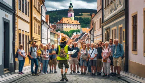 Prohlídka Českého Krumlova s průvodcem