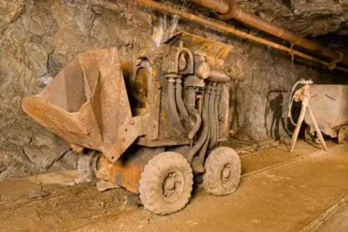 Prohlídka grafitových dolů